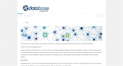 Desktop Screenshot of dbmarketer.com
